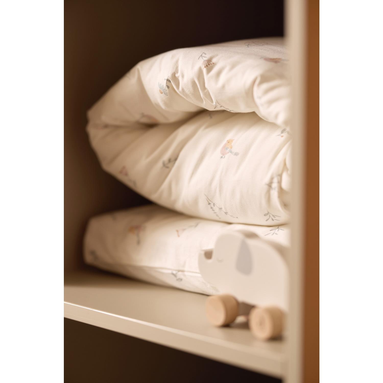 Housse de couette et taie Lovely Birds MULTICOLORE Jollein
