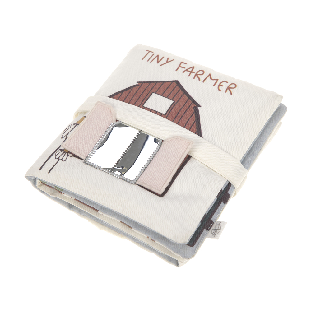 Livre d´éveil en tissu Tiny farmer MULTICOLORE Lässig