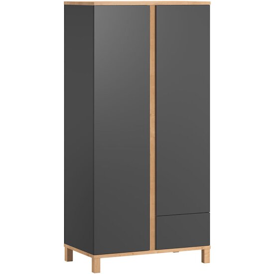 Vox Armoire 2-portes Altitude Graphite/Bois 