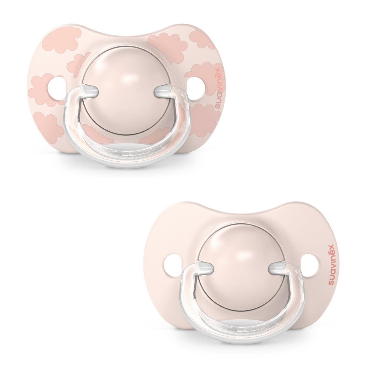 Suavinex - Lot de 2 sucettes symetriques Dreams ROSE Suavinex