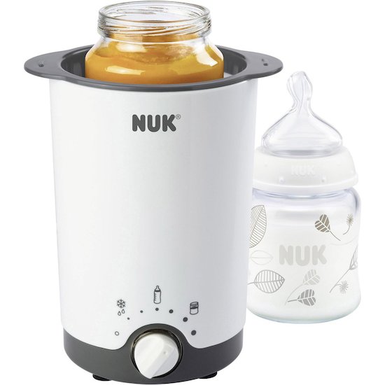 Nuk Chauffe Biberon 3en1 Blanc/ Gris  Nuk Chauffe Biberon 3en1 Blanc/ Gris