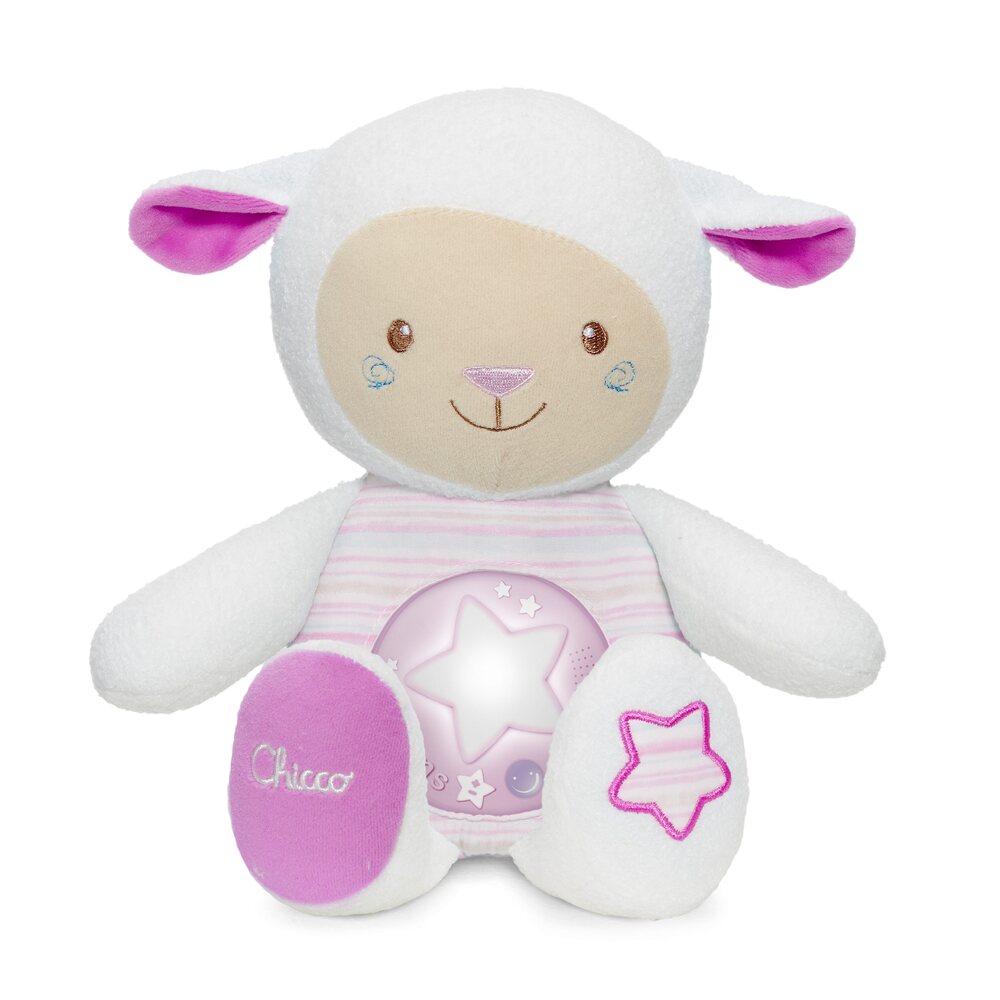 Peluche d'aide au sommeil Mouton Tendres Mots Doux ROSE Chicco