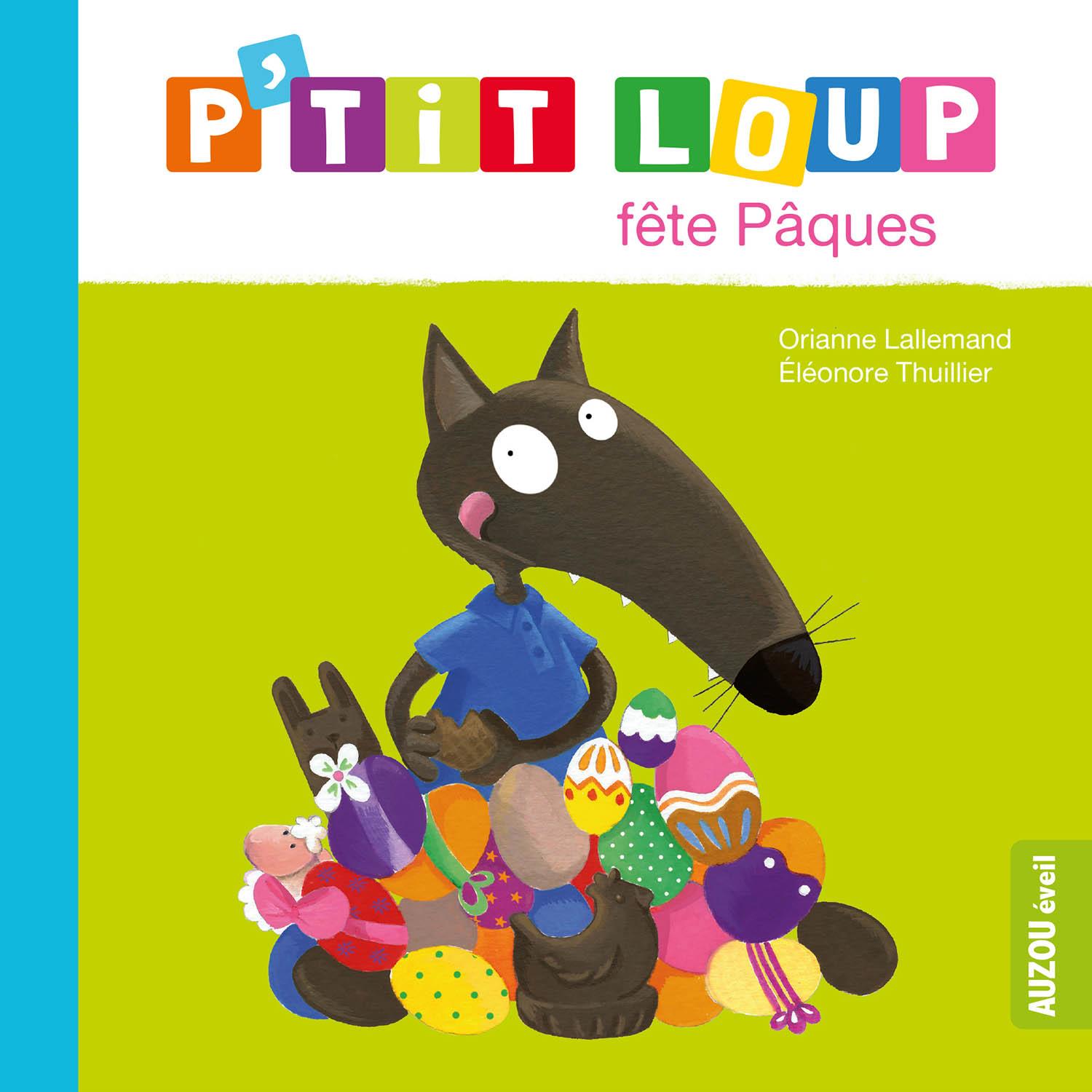 P'tit loup fete paques MULTICOLORE Auzou