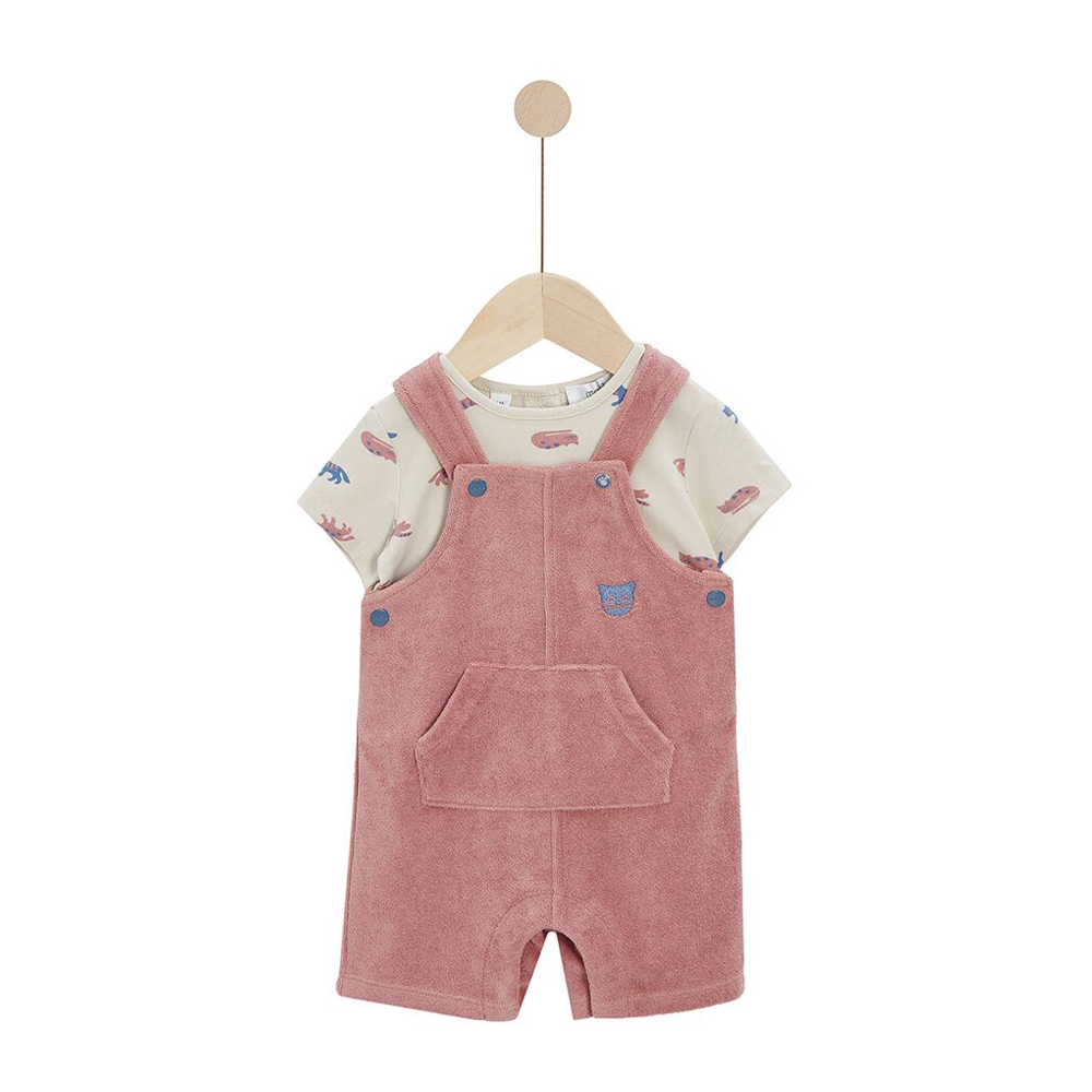 Salopette courte et Haut Week end de printemps Multicolore MULTICOLORE Marèse