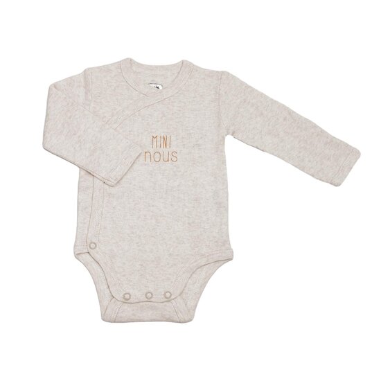Trois Kilos Sept Lot de 2 body mini nous Crème  Trois Kilos Sept Lot de 2 body mini nous Crème
