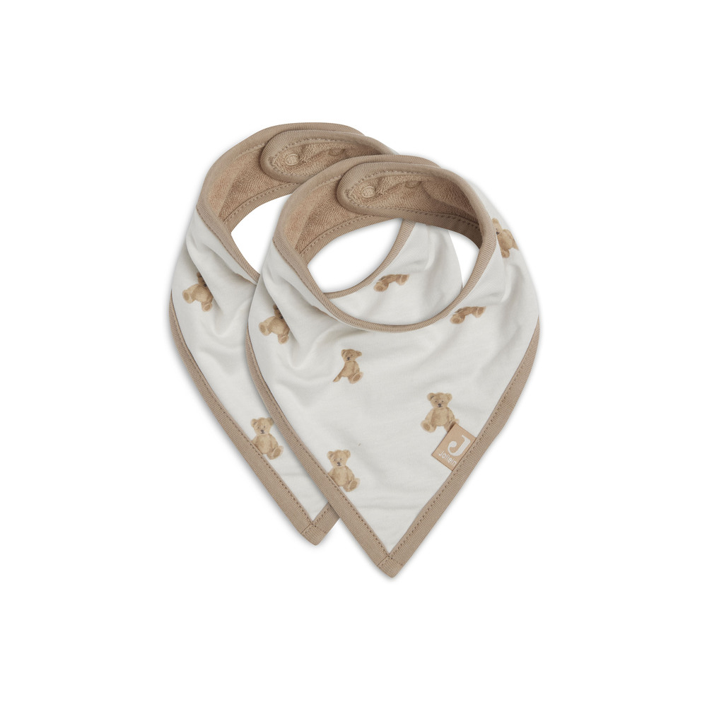 Jollein - Lot de 2 bavoirs bandana MULTICOLORE Jollein