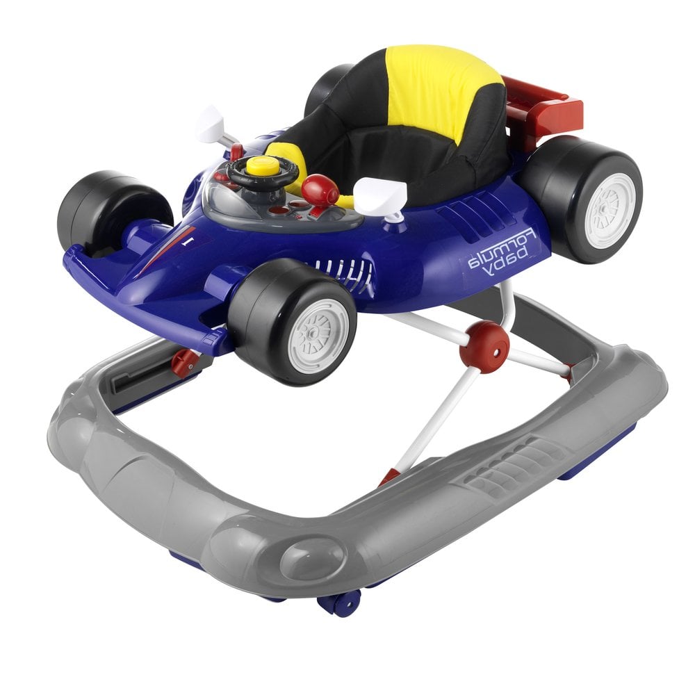 Trotteur voiture de course BLEU Formula Baby