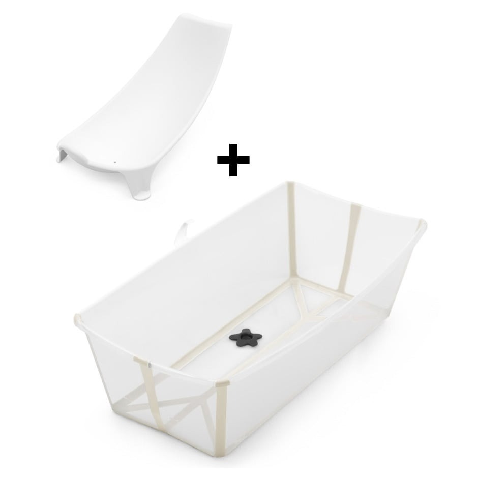 Stokke - Pack Flexi Bath X-Large baignoire avec support BEIGE Stokke