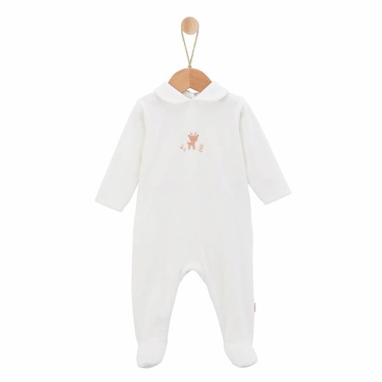 P’tit bisou Pyjama Petit Cocon Blanc Naissance