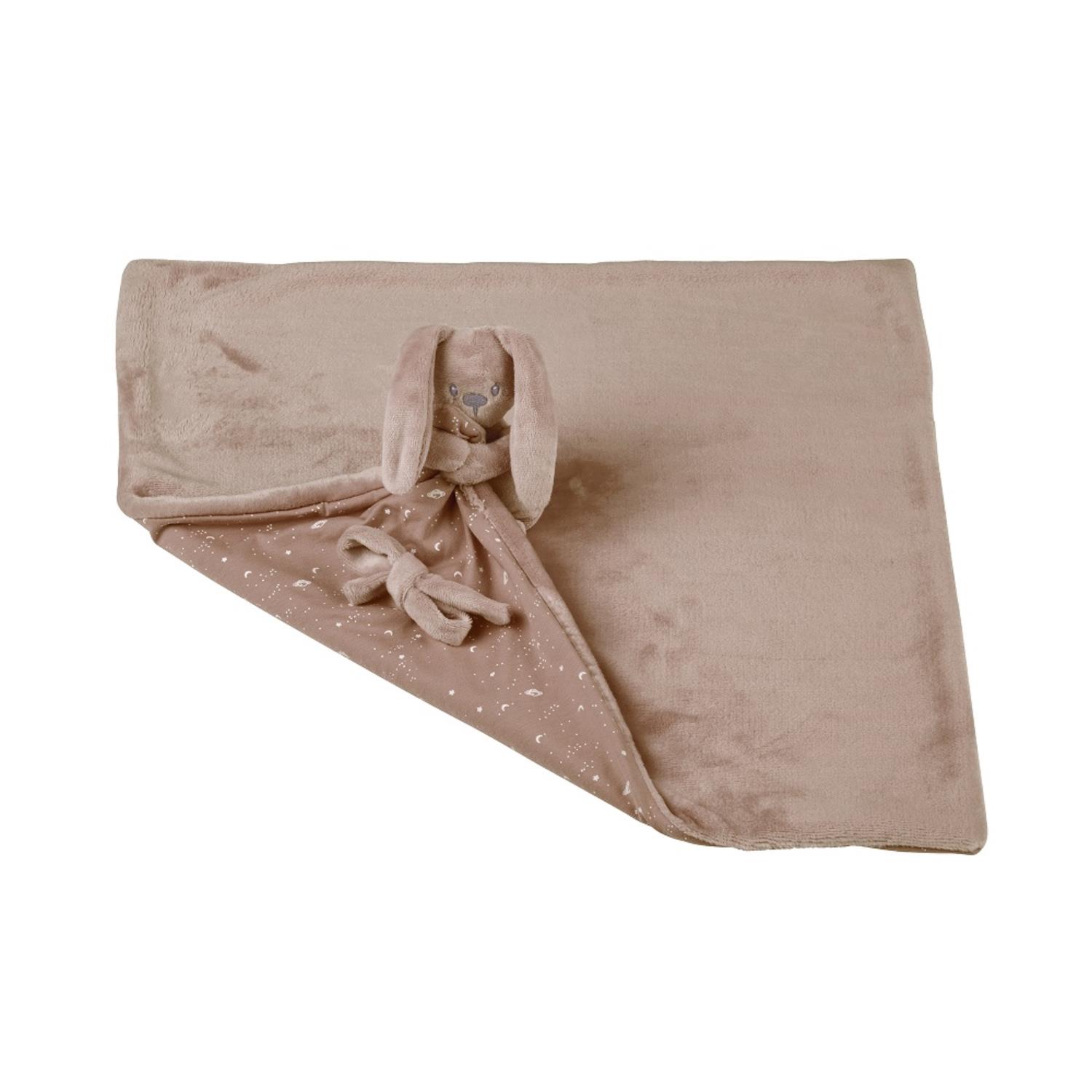 Doudou couverture Glow in the dark MARRON Nattou