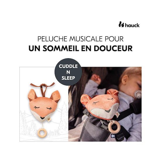 Hauck Peluche musicale Cuddle N Sleep Fox 