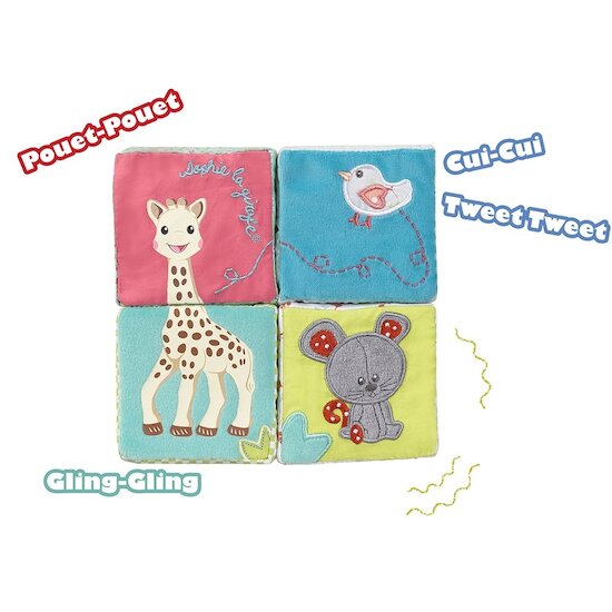 Sophie la girafe Cubes d'éveil Sophie la girafe   Sophie la girafe Cubes d'éveil Sophie la girafe