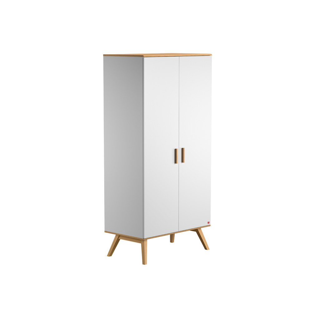 Vox - Armoire 2-portes Nautis BLANC Vox