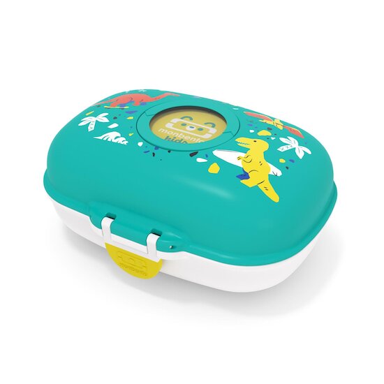 Monbento Boîte goûter MB Gram Bleu Dino  Monbento Boîte goûter MB Gram Bleu Dino