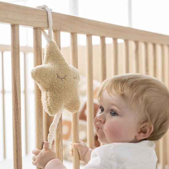 Nattou Peluche musicale Teddy Etoile Beige  Nattou Peluche musicale Teddy Etoile Beige