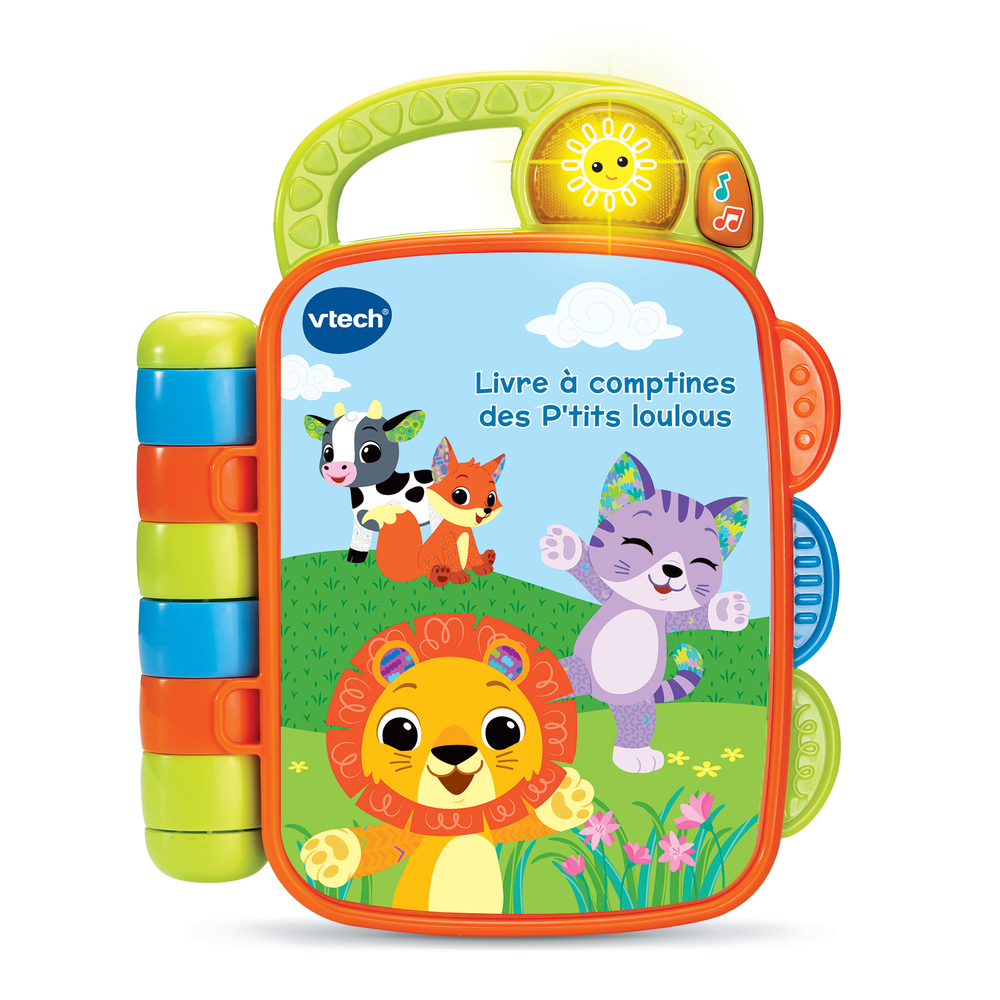 VTech Baby - Livre à comptines des p'tits loulous MULTICOLORE Vtech Baby