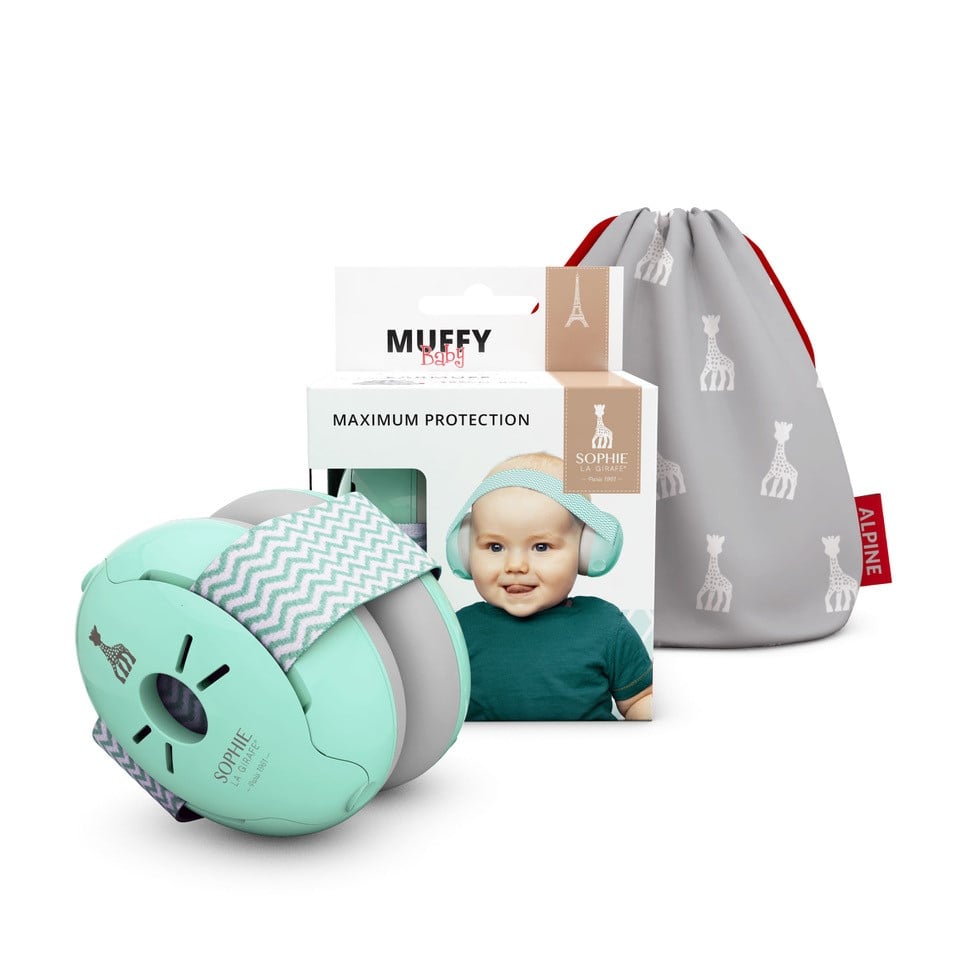 Casque antibruit Muffy Baby MULTICOLORE Alpine Hearing Protection