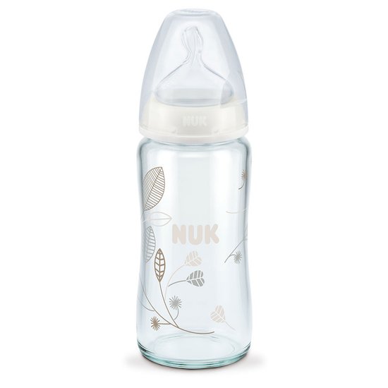 Biberon En Verre First Choice 240 Ml T1 Percage M Nuk De Nuk