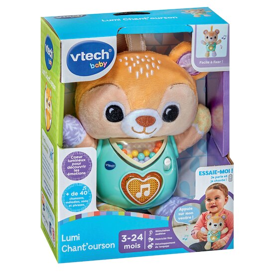 Vtech Baby Lumi chant'ourson Bleu  Vtech Baby Lumi chant'ourson Bleu