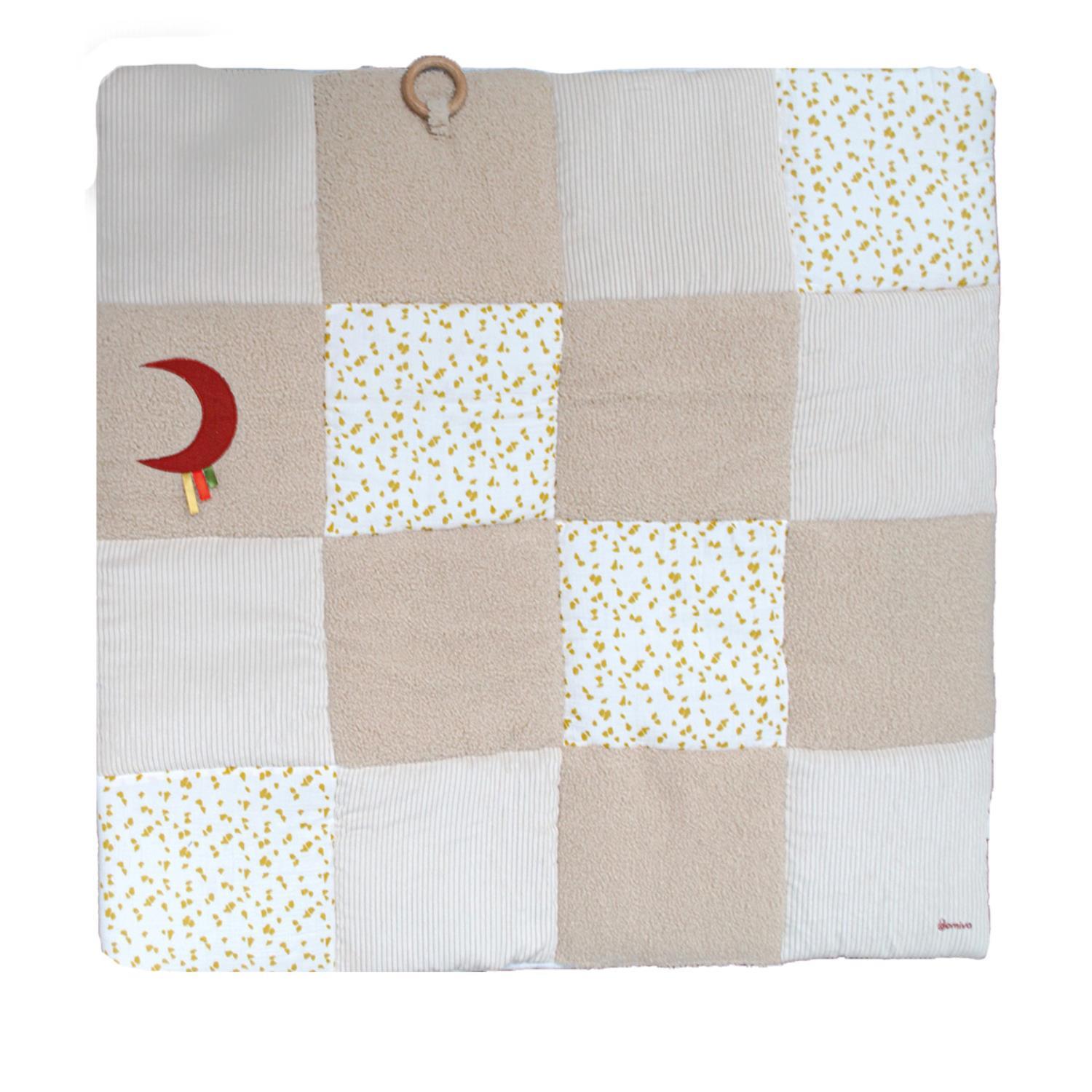 Tapis de parc d'éveil BEIGE Domiva