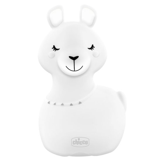 Chicco Veilleuse Sweet Lights lama Blanc 