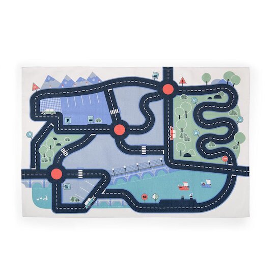 Moulin Roty Tapis Avenue du Moulin Multicolore 