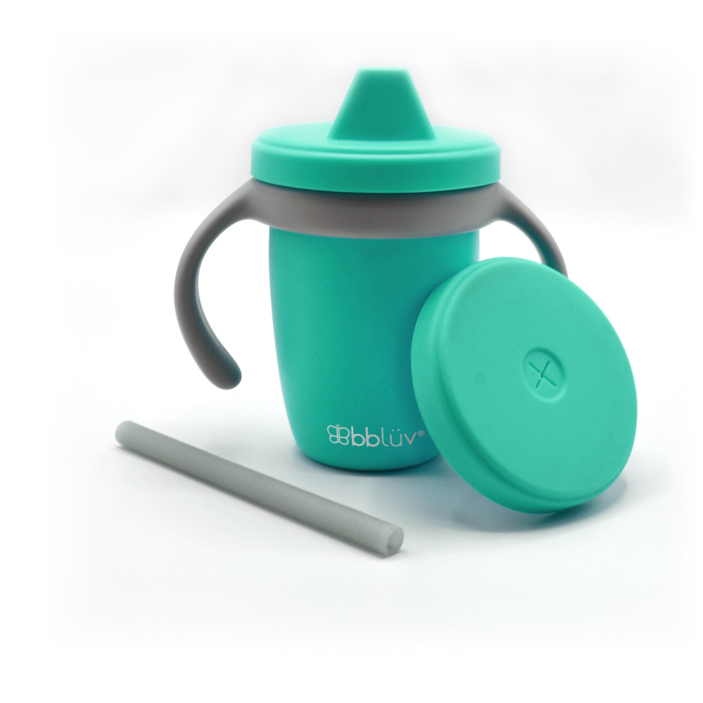 BBLUV - Tasse évolutive en silicone Küp BLEU BBlüv