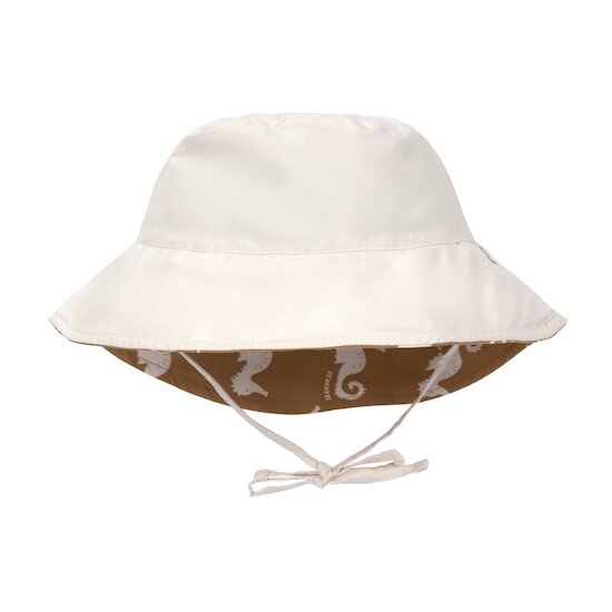 Lässig Chapeau anti-UV réversible Hippocampe Caramel  Lässig Chapeau anti-UV réversible Hippocampe Caramel