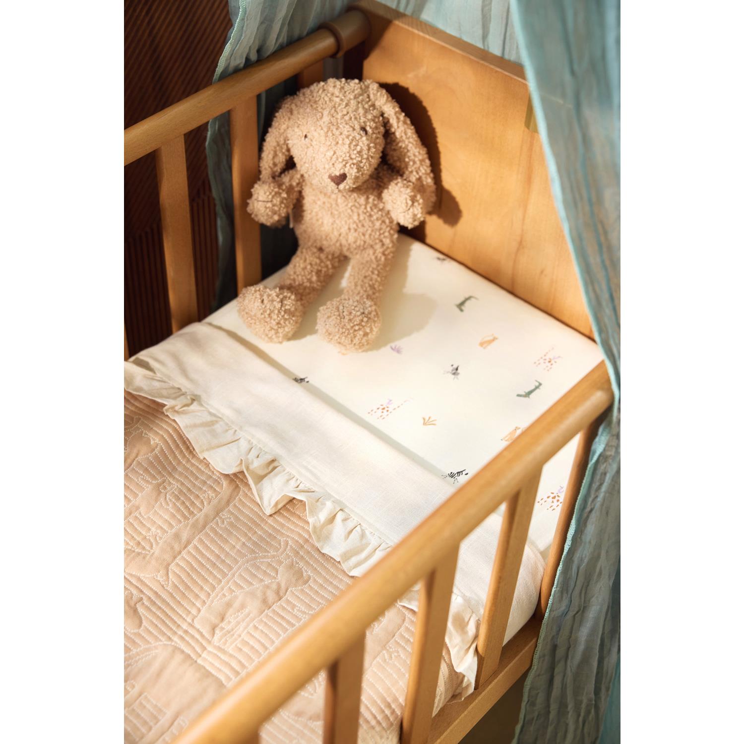 Peluche Bunny Riverside MARRON Jollein