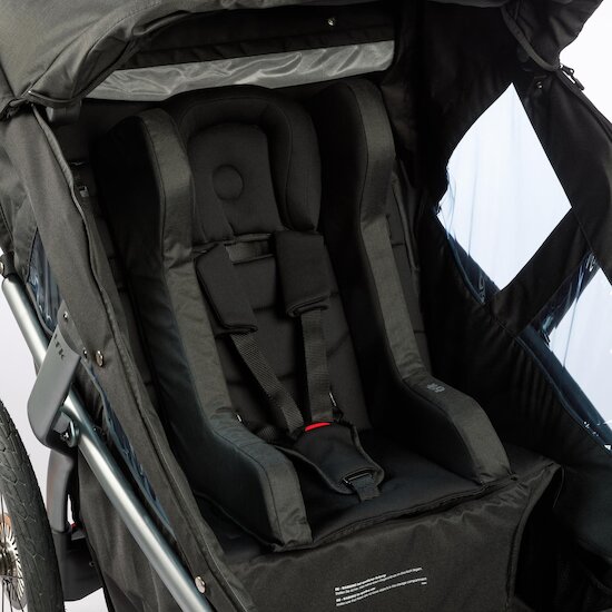 TFK Siège confort pour remorque VELO2 Black  TFK Siège confort pour remorque VELO2 Black