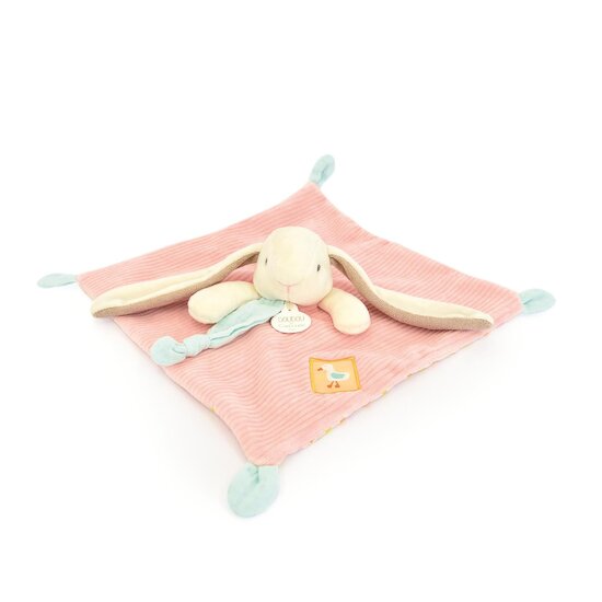 Doudou & Compagnie Doudou Lapin ciboulette Rose 