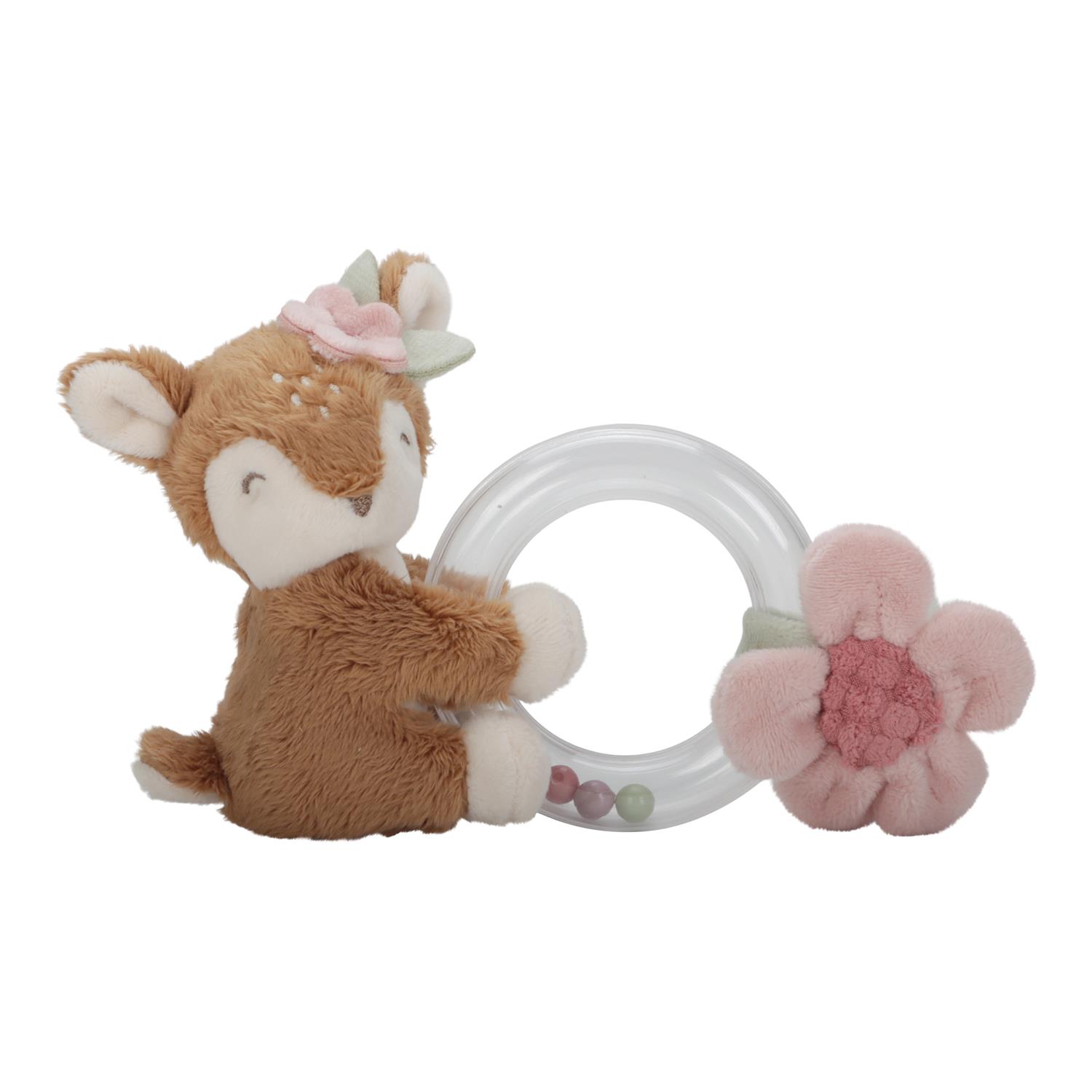 Anneau hochet faon MULTICOLORE Little Dutch
