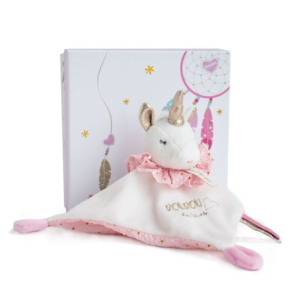 chausson doudou et compagnie licorne