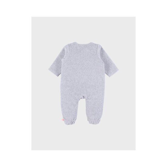 Noukie's Pyjama bébé Velours M&M Gris  Noukie's Pyjama bébé Velours M&M Gris