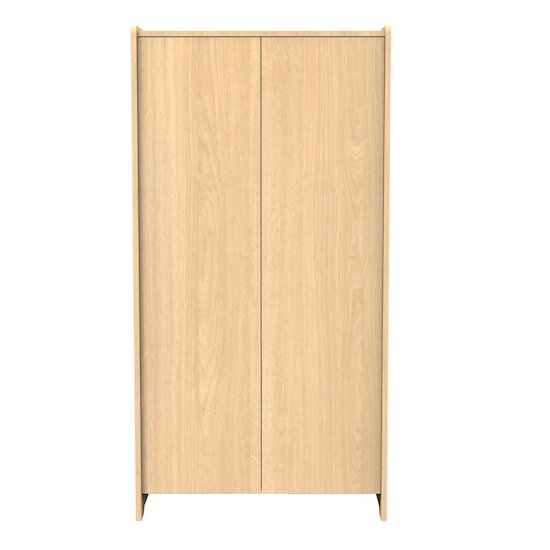 Sauthon Armoire 2 portes cannelle Chêne Miel 