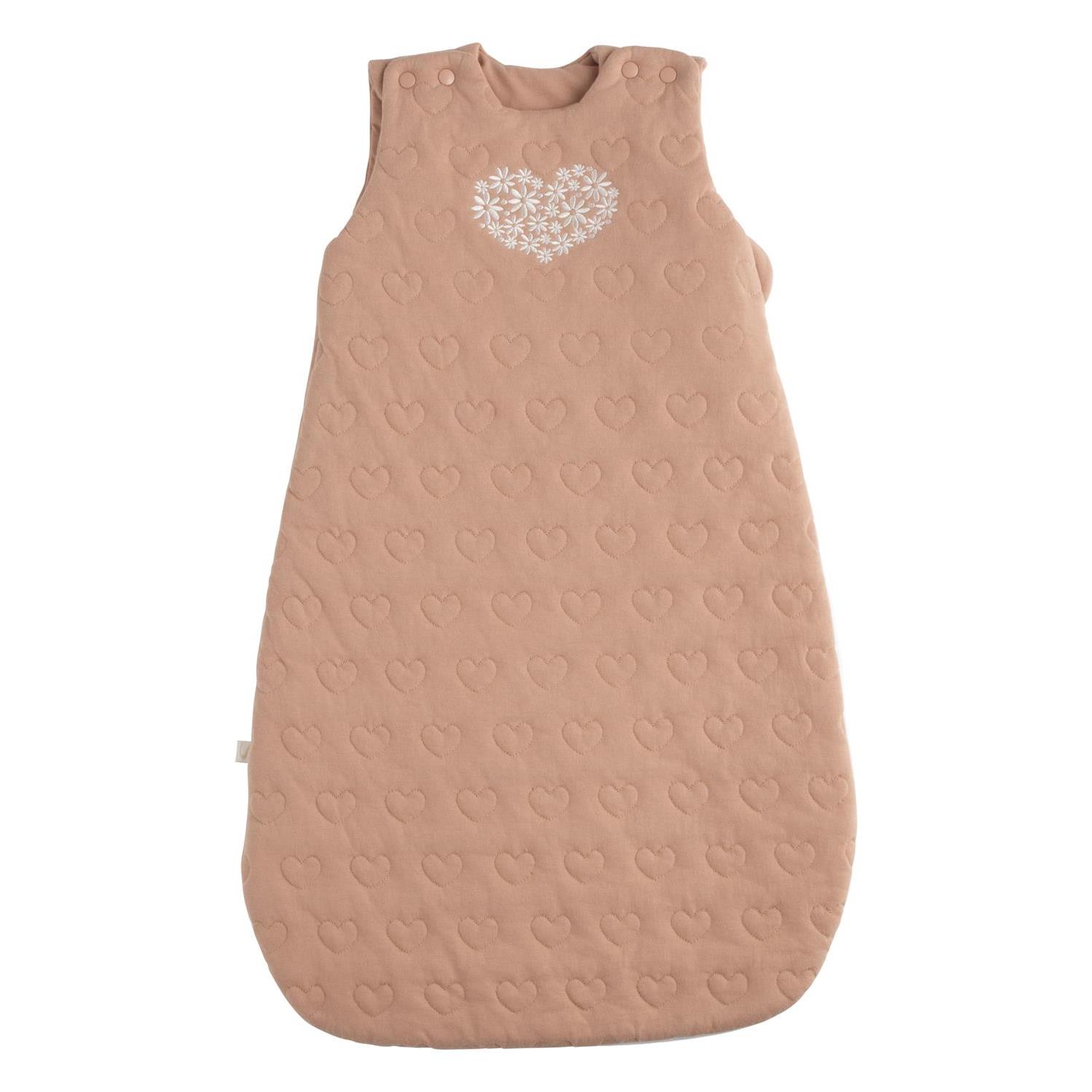 Gigoteuse Ouatinée Petit Coeur ROSE Sauthon