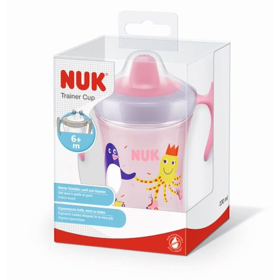 Nuk Tasse d'apprentissage poignées Magic cup rose 6 mois+