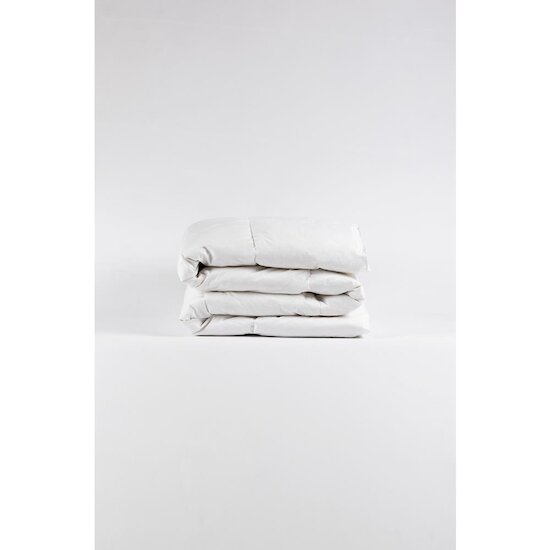 Kadolis Couette 4 saisons en duvet et plumes Lanai Blanc 100x140 cm