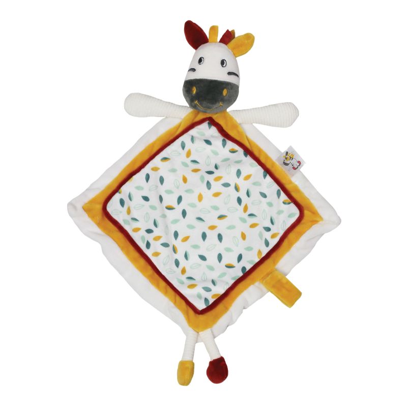 Doudou Zebre MULTICOLORE Trois Kilos Sept