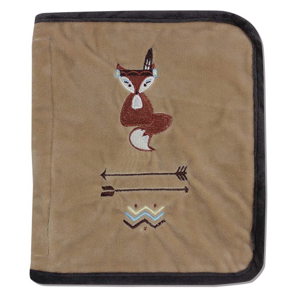 Protège carnet de santé Indien MARRON Les Chatounets