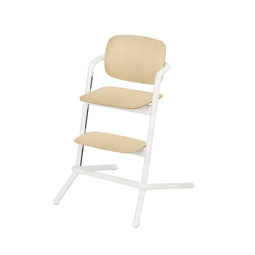 Chaise haute bois Lemo BLANC Cybex