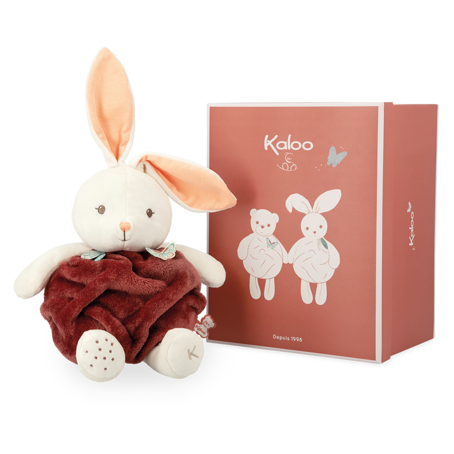 Kaloo - Bulle d'amour Lapin Cannelle MARRON Kaloo