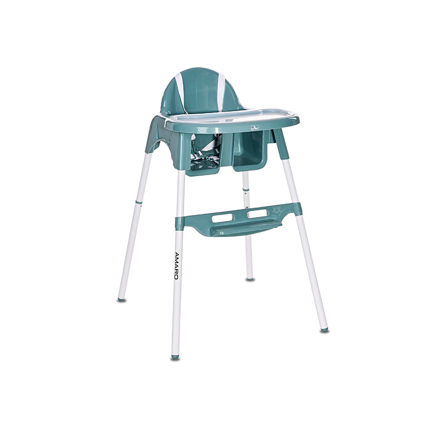 Chaise haute Amaro BLEU Lorelli