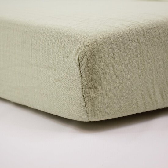 Little Band Drap Housse Double Gaze  Vert mousse  Little Band Drap Housse Double Gaze  Vert mousse