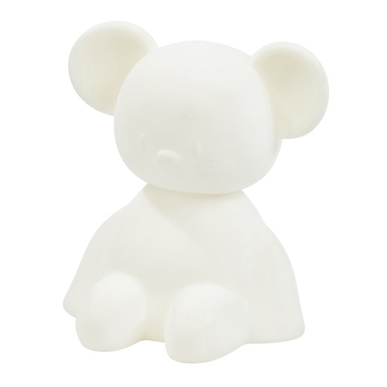 Nattou Veilleuse le Lapin silicone Blanc 