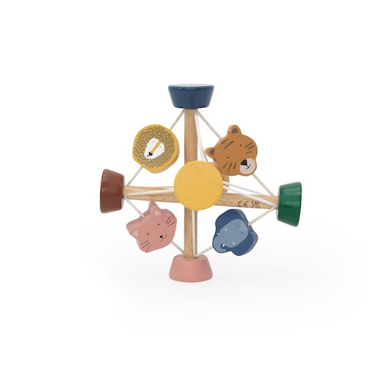 Trixie Boule d'activité en bois Multicolore  Trixie Boule d'activité en bois Multicolore