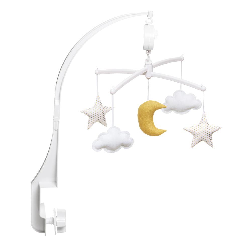 Mobile Musical Lune MULTICOLORE Pouce et Lina