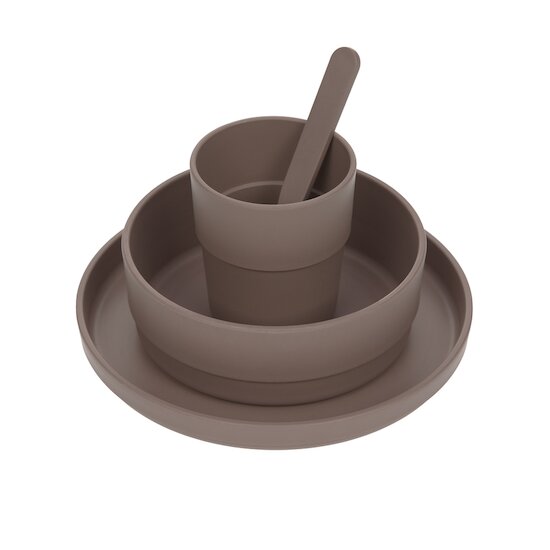 Lässig Coffret repas PP/Cellulose Uni Chocolat  Lässig Coffret repas PP/Cellulose Uni Chocolat