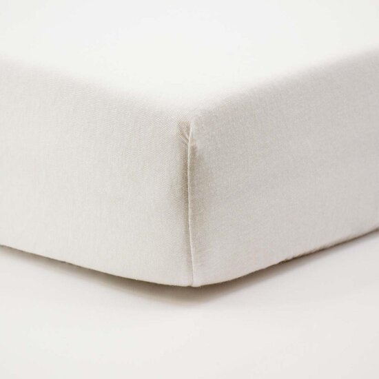 Little Band Drap Housse Jersey  Blanc  Little Band Drap Housse Jersey  Blanc