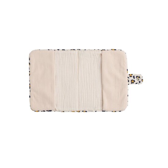 Sauthon Protège Carnet de Santé Léopard Ecru/Noir/Caramel  Sauthon Protège Carnet de Santé Léopard Ecru/Noir/Caramel